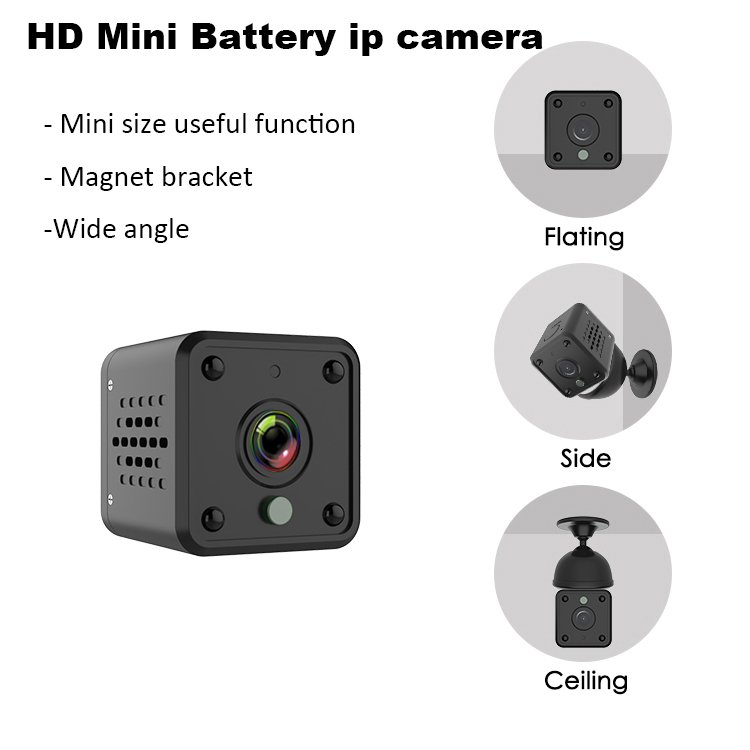 2023 tuya smartlife wifi mini size 1080p 2 mega pixel two audio motion detection wireless mini camera