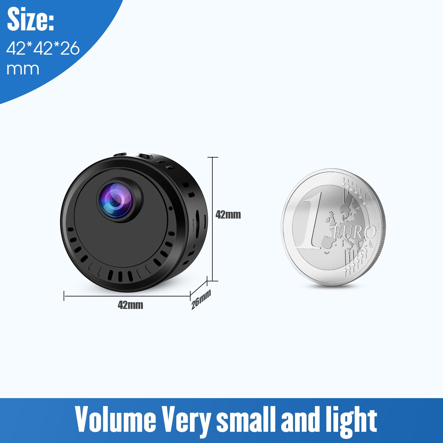 Wireless Indoor Security Surveillance Recorder CCTV IP WIFI Mini Camera