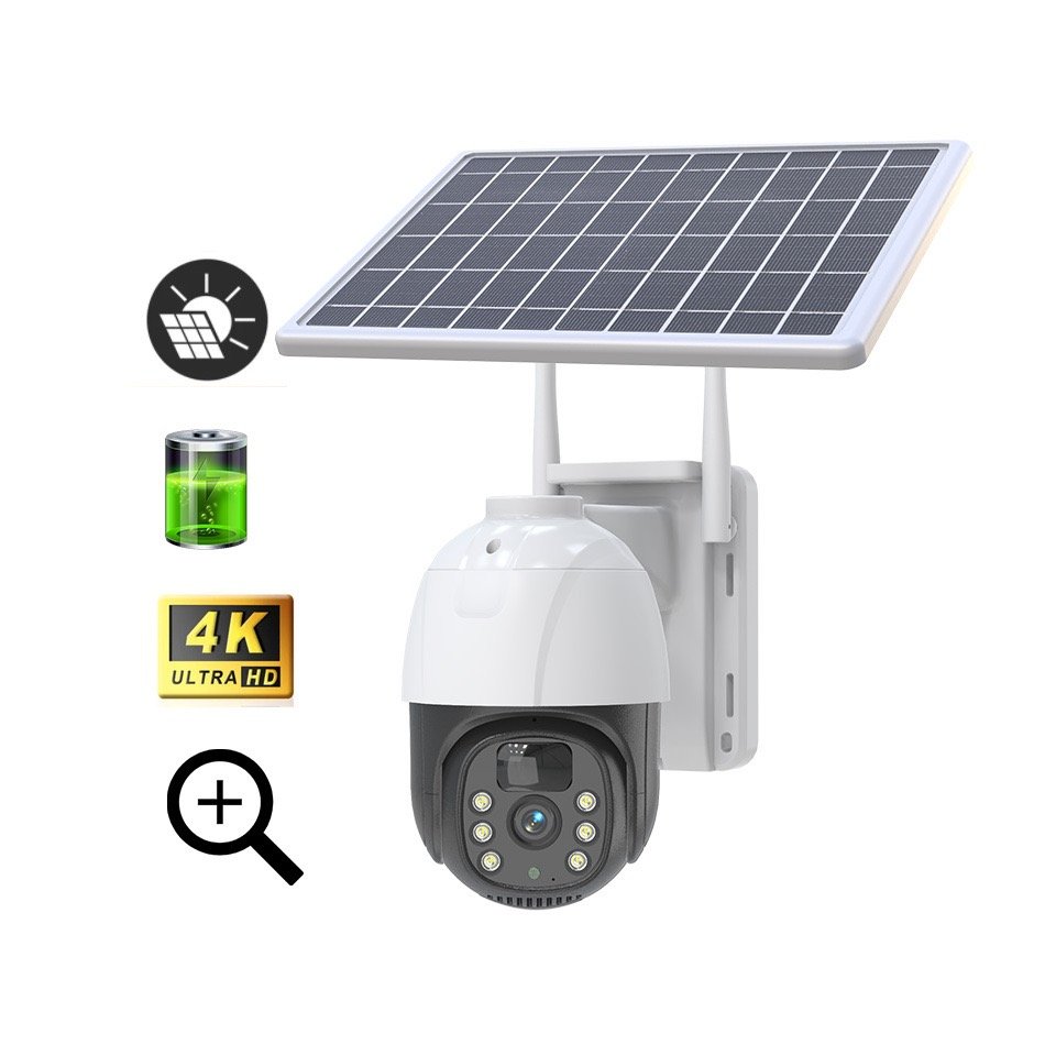 3 4G Solar Ip Wifi Security Camera System Cctv Network Camera ICSEE Solar PIR Wireless 360 Web Ptz Outdoor H.265 Cloud,sd Card
