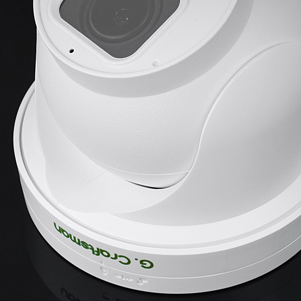 GA-PS9X5D-M8S(AG) 4K 8MP Fast Frame 5X Optical Zoom PTZ Turret Dome IP Camera with Human Vehicle Detection Full Color Waterproof