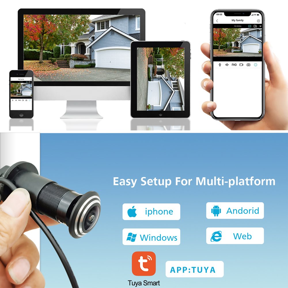 2MP HD Mini Wireless Indoor P2P WiFi HD Smart IP Network Camera
