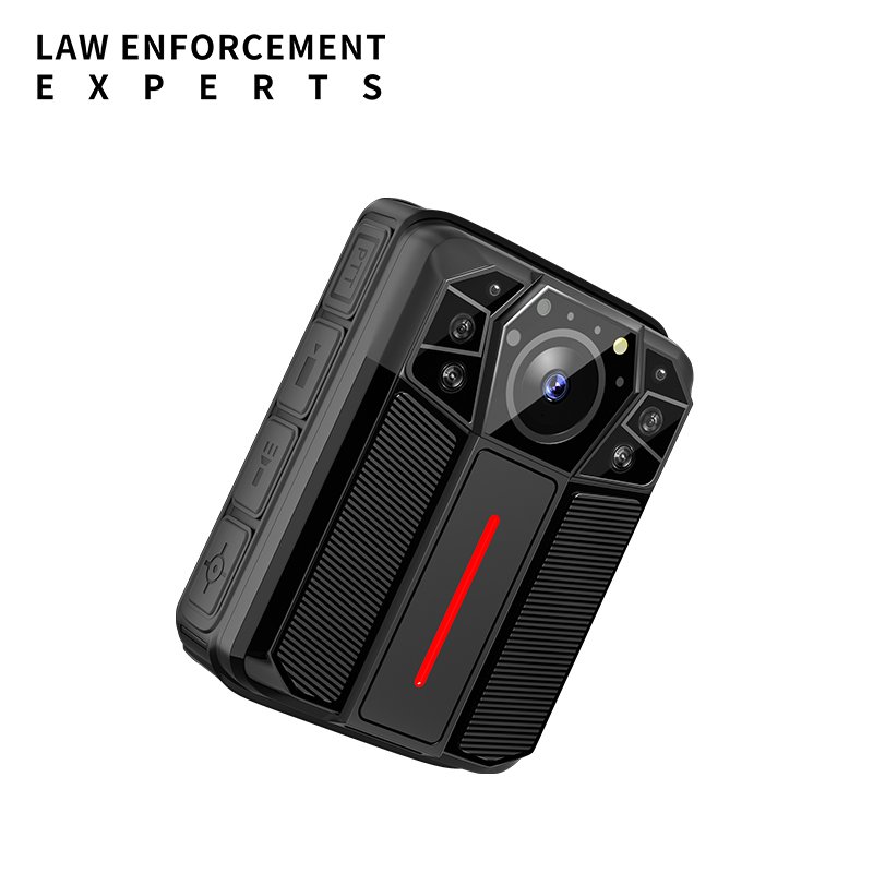 Professional 4K Night Vision Mini Body Camera with 2" IPS Screen, WiFi and 4G Remote Transmission