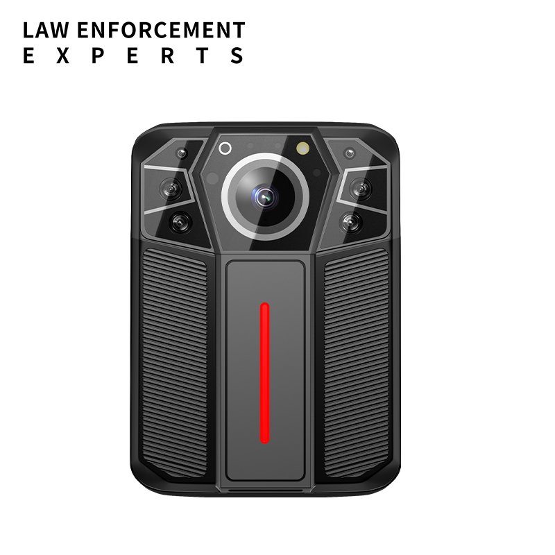 Professional 4K Night Vision Mini Body Camera with 2" IPS Screen, WiFi and 4G Remote Transmission