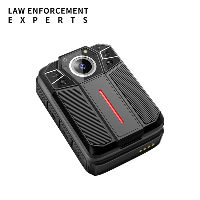 Professional 4K Night Vision Mini Body Camera with 2" IPS Screen, WiFi and 4G Remote Transmission