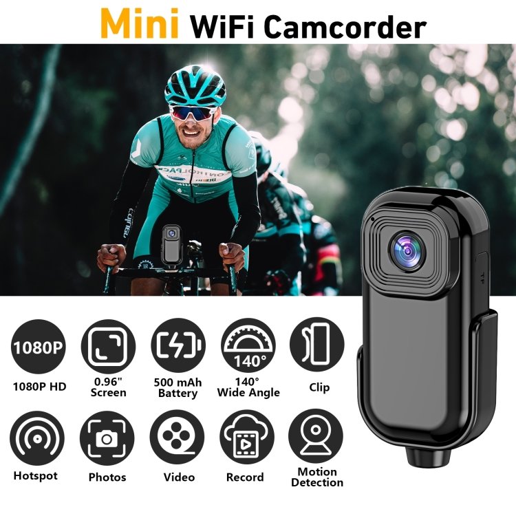 Wholesale L11 Action Cam Sport DV Video Recording Pocket Camera 0.96 inch 1080P Mini Camera