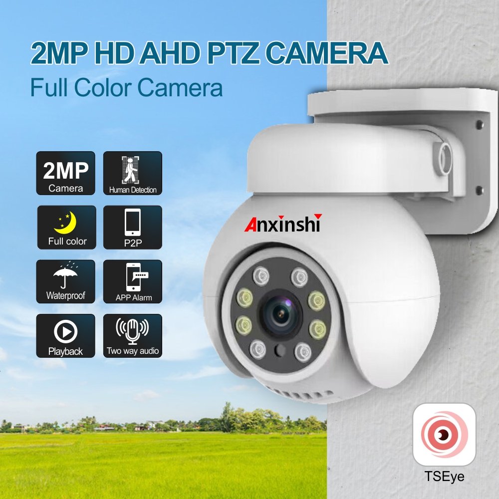 Mini ptz AHD analog camera 2MP waterproof for indoor and outdoor use cctv camera NIGHT VISION AHD camera