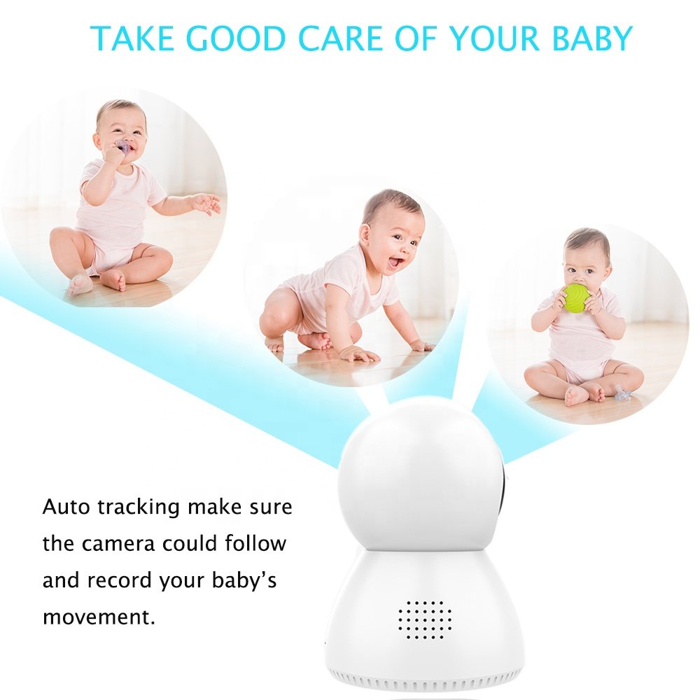 Tuya Indoor Mini Camera HD 1080P 2mp Two-way Audio Auto Tracking Wireless Ip Cctv Camera Home Security Wifi Baby Monitor Camera
