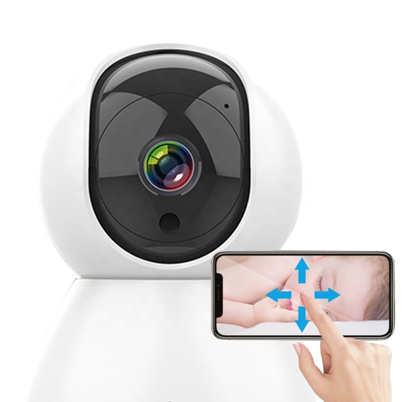 Tuya Indoor Mini Camera HD 1080P 2mp Two-way Audio Auto Tracking Wireless Ip Cctv Camera Home Security Wifi Baby Monitor Camera
