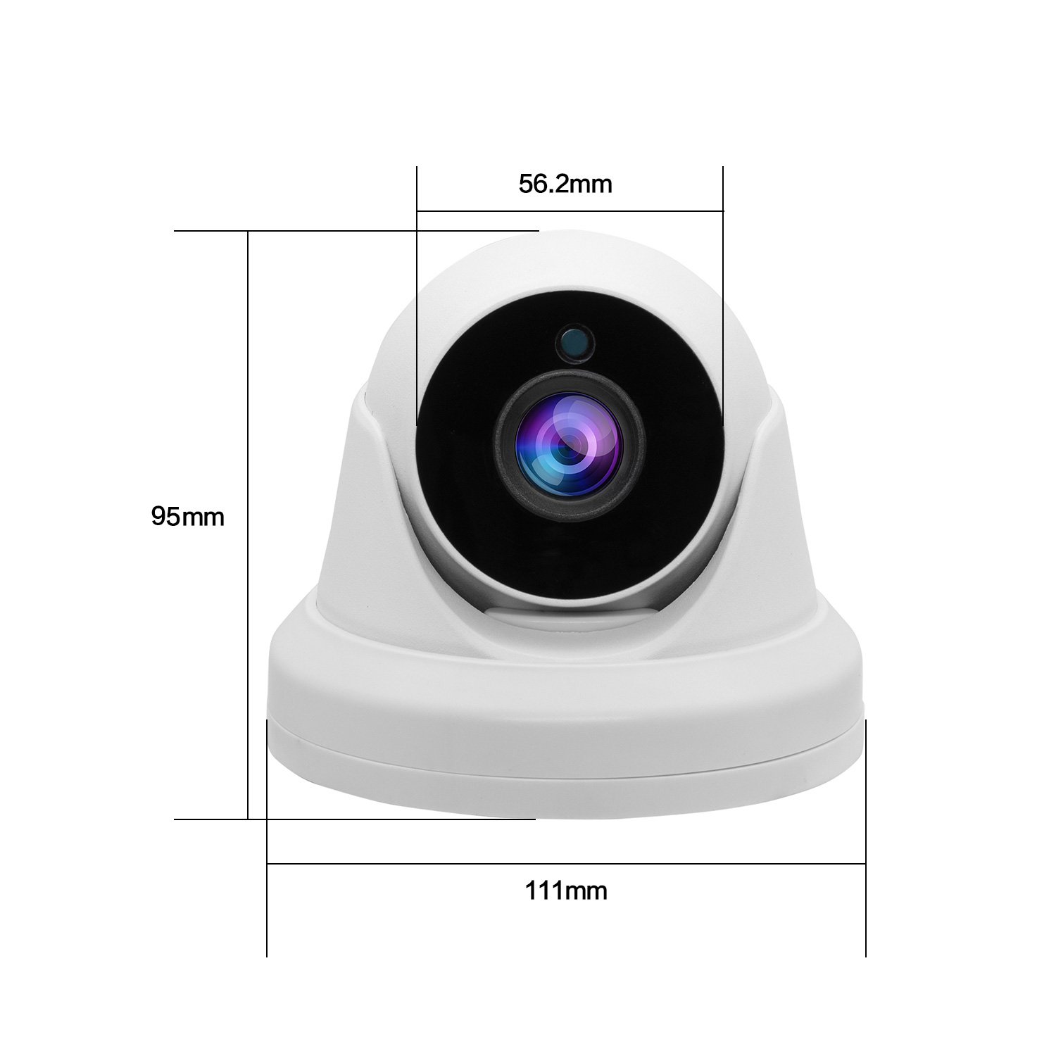 2MP 5MP 8MP Sony Sensor AHD TVI CVI CVBS 4 in 1 Outdoor CCTV Camera 3.6mm Lens HD Analog BNC Camera