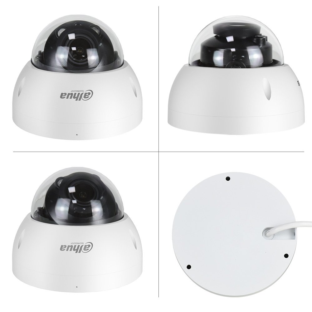 Dahua Smart 8MP Dual Light Active Deterrence Vehicle/human Detection Varifocal Dome WizSense Network Camera IPC-HDBW3849R1-ZAS