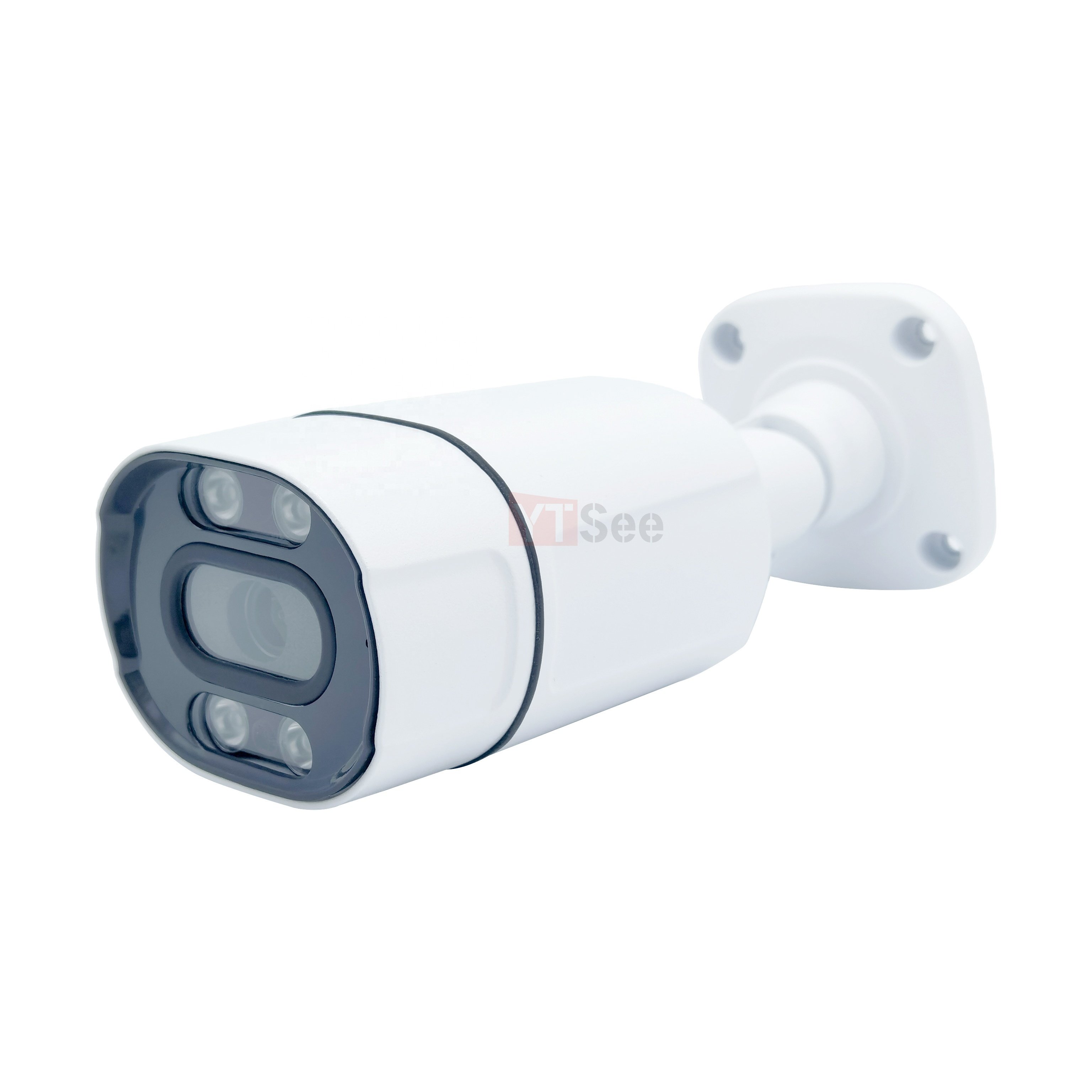 5MP HD Multi-Signal Camera with Infrared White Light Metal Waterproof Monitoring Gun for Outdoor Use Supports AHD/TVI/CVI/CVBS