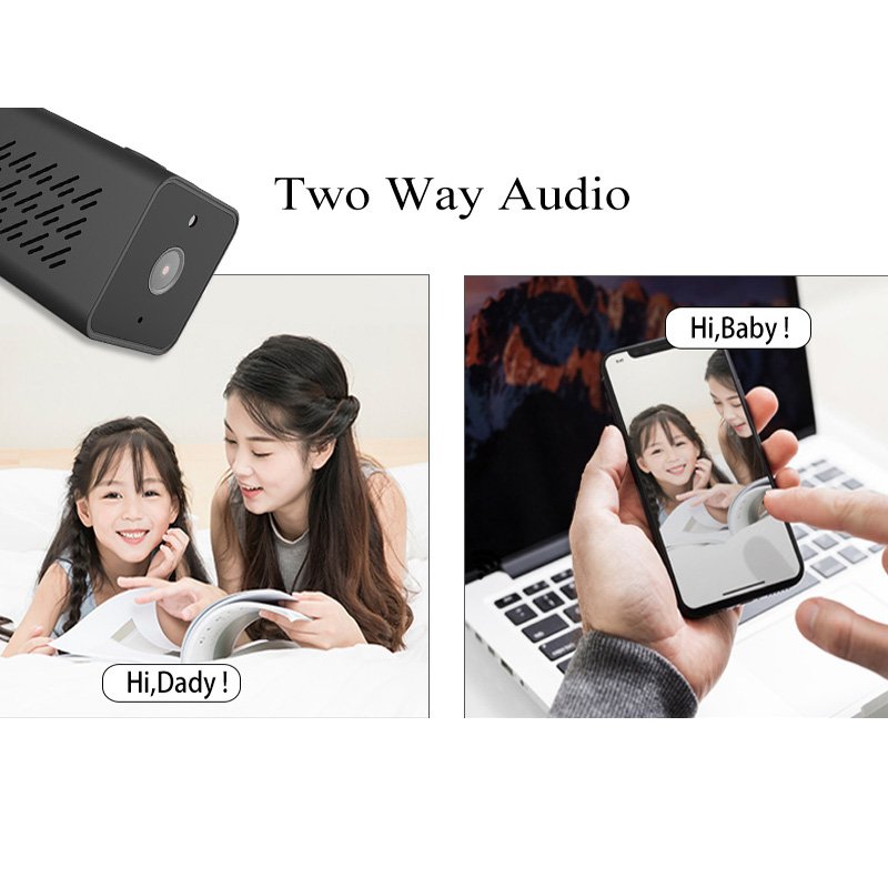 2000mAh Mini Battery Camera 1080P WIFI Smart Cube Camera Portable Tuya Mini Smart Camera