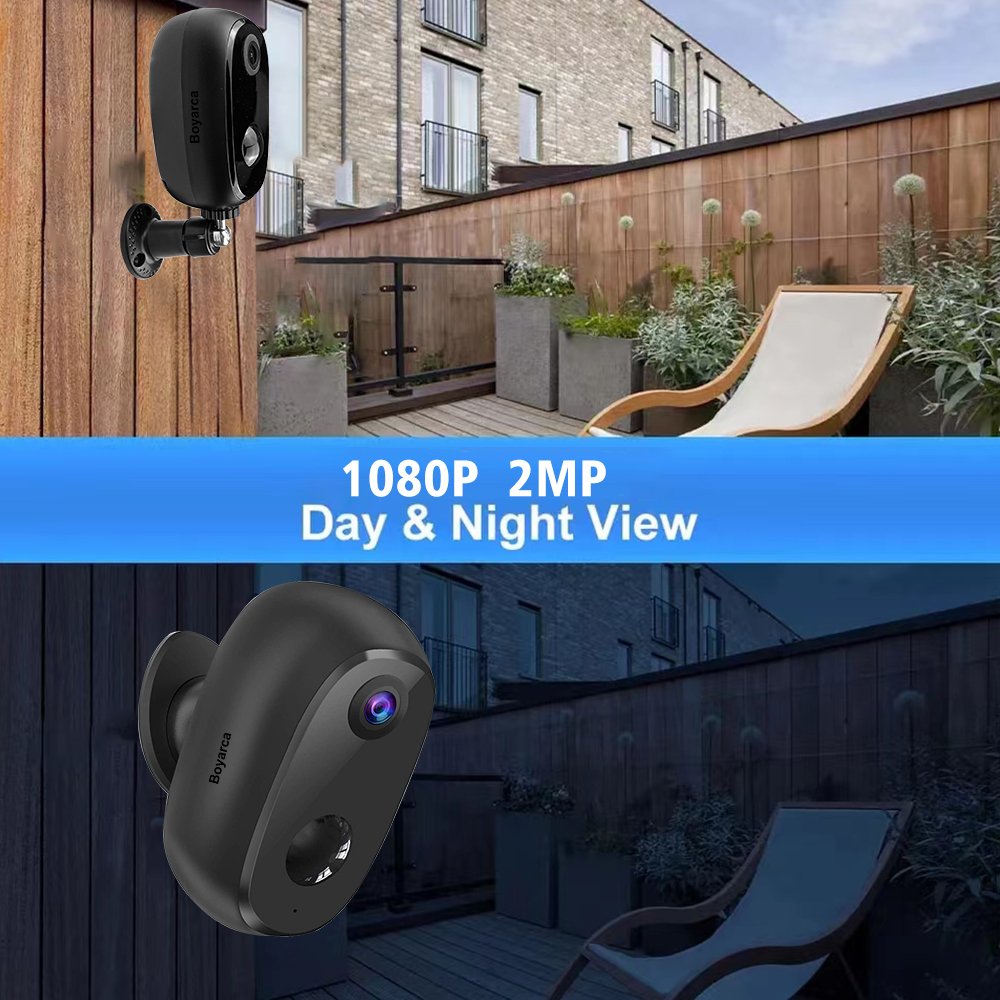 Tuya Smart 10000mAh Battery Camera with Magnet Bracket WiFi Smart Mini Bullet Outdoor Home Security IP Camera Outdoor