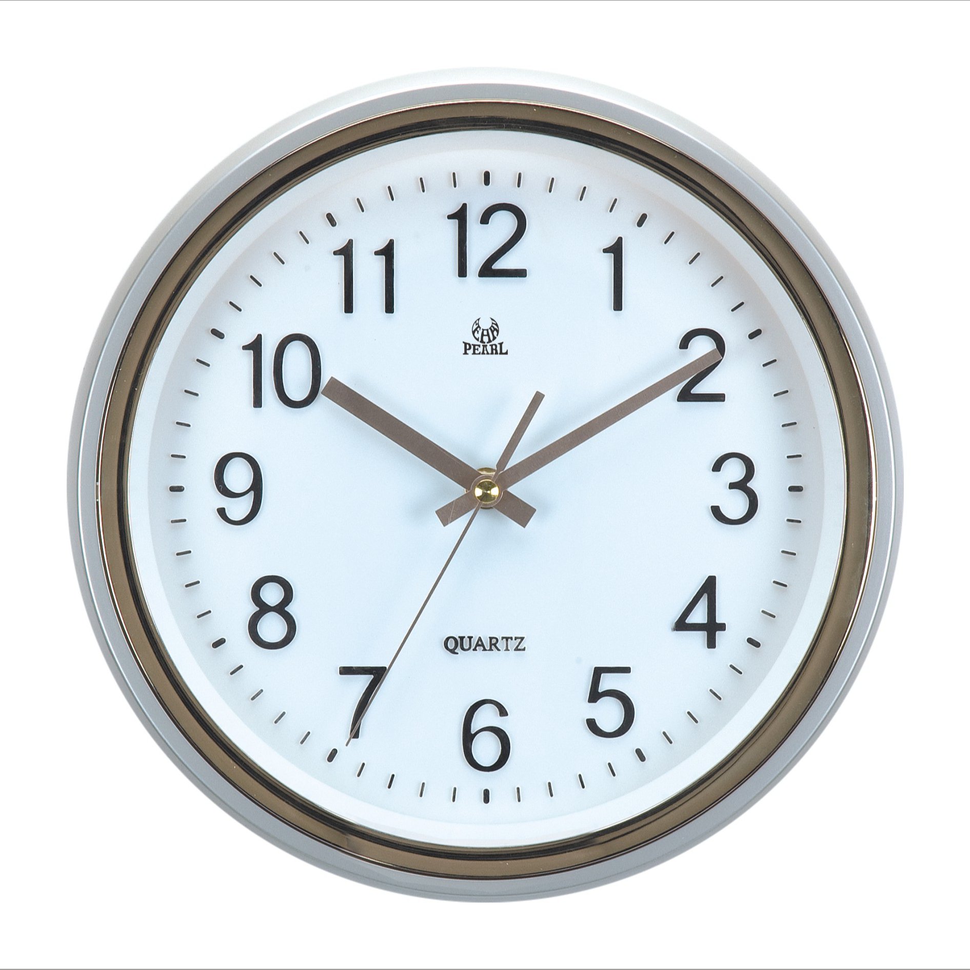 Silent Electric Wave 3D Numerals Radio Controlled wifi Analog Wall Clock plastic frame circular Movement Round custom OEM ODM