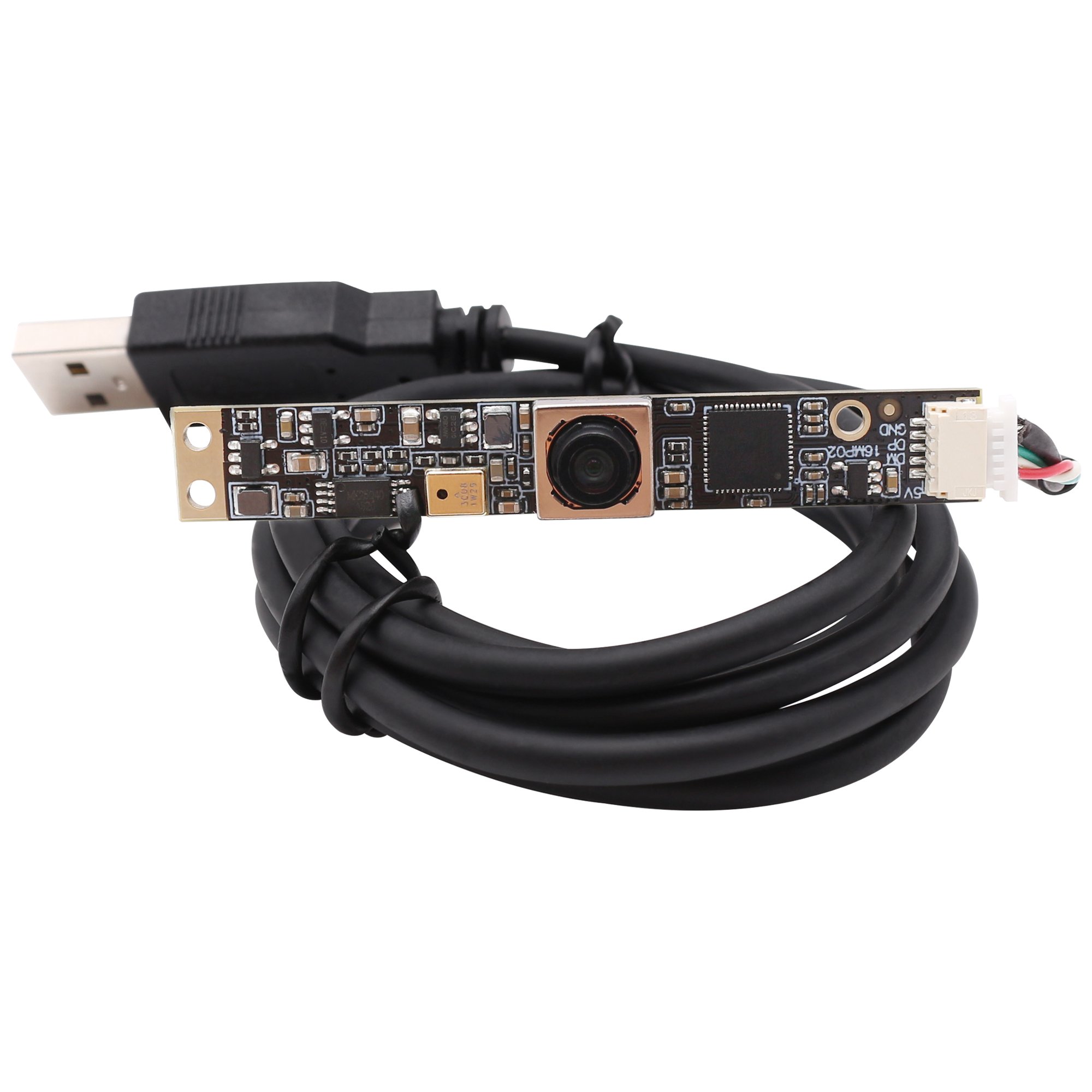 ELP 16MP Micro Mini Camera Module Autofocus Wide Angle 100degree UVC Plug and Play USB 2.0 AF Camera For Industrial Inspection