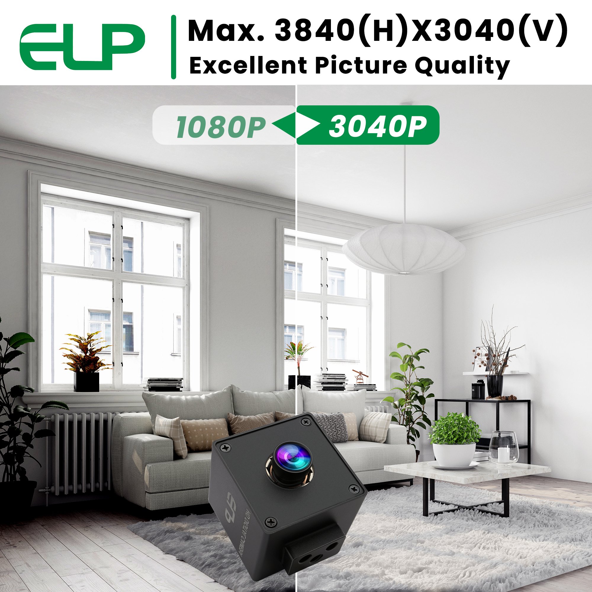 1080P 120fps USB Autofocus Camera No Distortion 11.6mp Lightburn Camera Wide Angle High Speed Mini Webcam For Computer Laptop