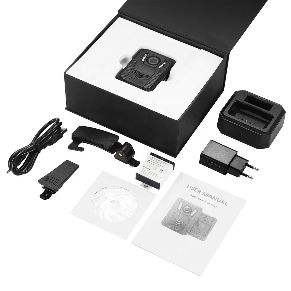 1080P Ambarella H22 Chip Electronic DEMS Cloud System Function Mini Security Body Camera with GPS WiFi G-Sensor