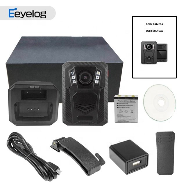 1080P Ambarella H22 Chip Electronic DEMS Cloud System Function Mini Security Body Camera with GPS WiFi G-Sensor