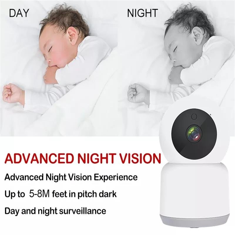 Wistino 2MP cctv security camera night vision full color cloud storage indoor baby care camera