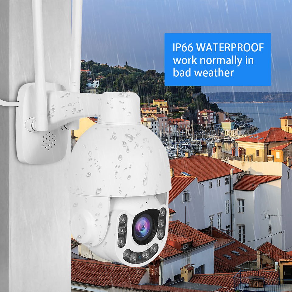 5X Optical Zoom PTZ Remote View Wireless IP Security Camera Wifi Outdoor Surveillance PTZ Network Camera P2P CCTV Camera