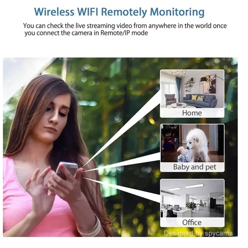 Mini Camera Wireless HD 1080P Security Protection Remote Monitor Camcorders Video Surveillance