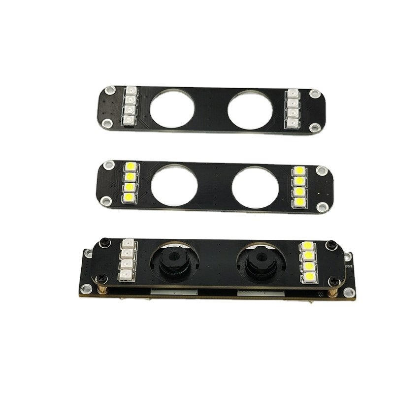 Dual USB Camera Face Recognition Module with Infrared LED and White LED