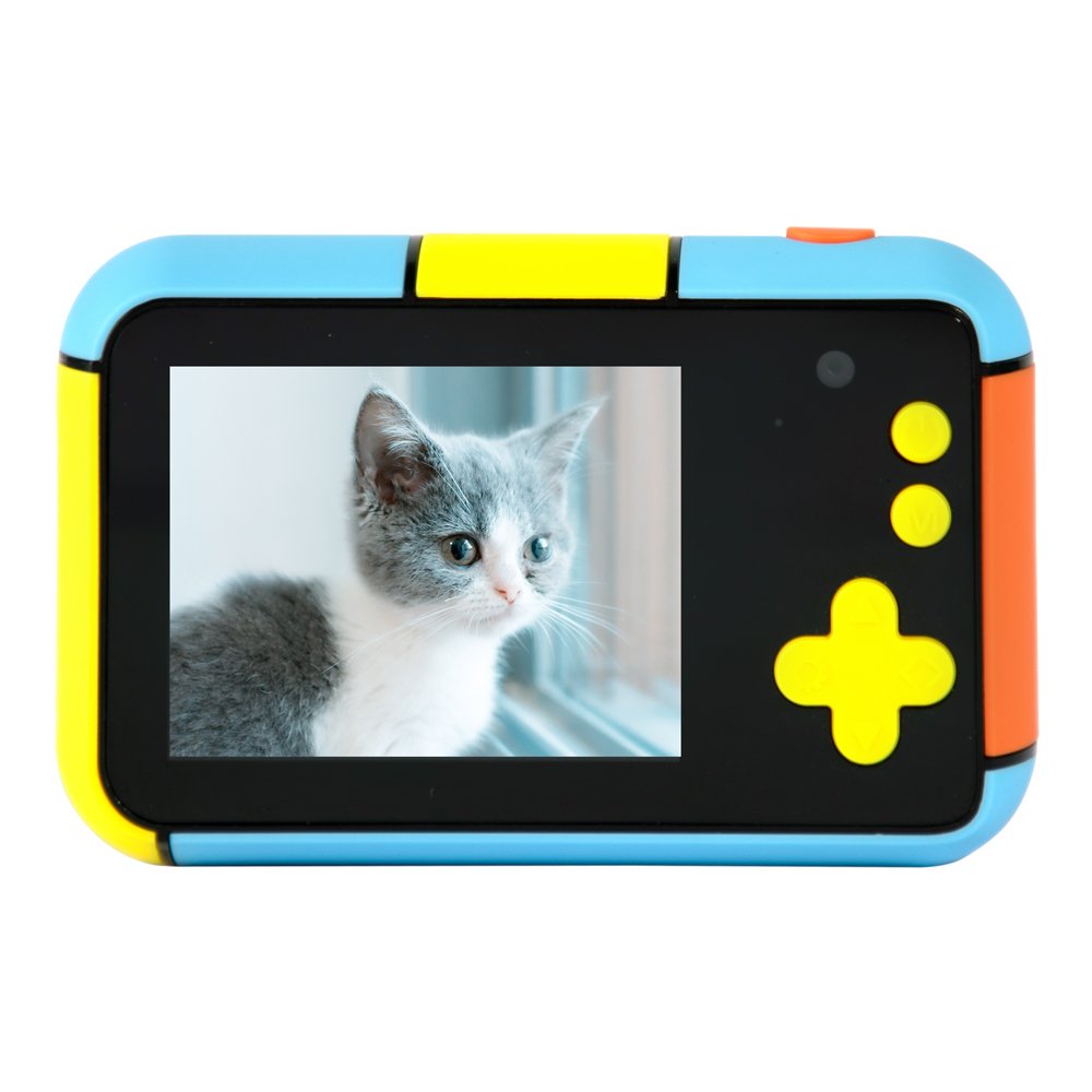 Kids fun toys smart touch screen small hd mini pink video digital photo camera for children 2024 Christmas Gifts