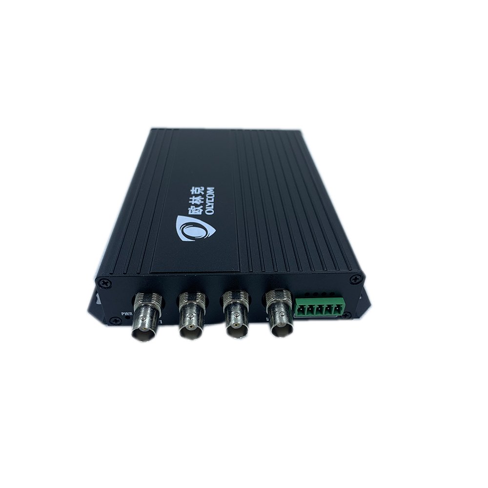 20km 4CH analog cctv to ip converter with RS485 Data