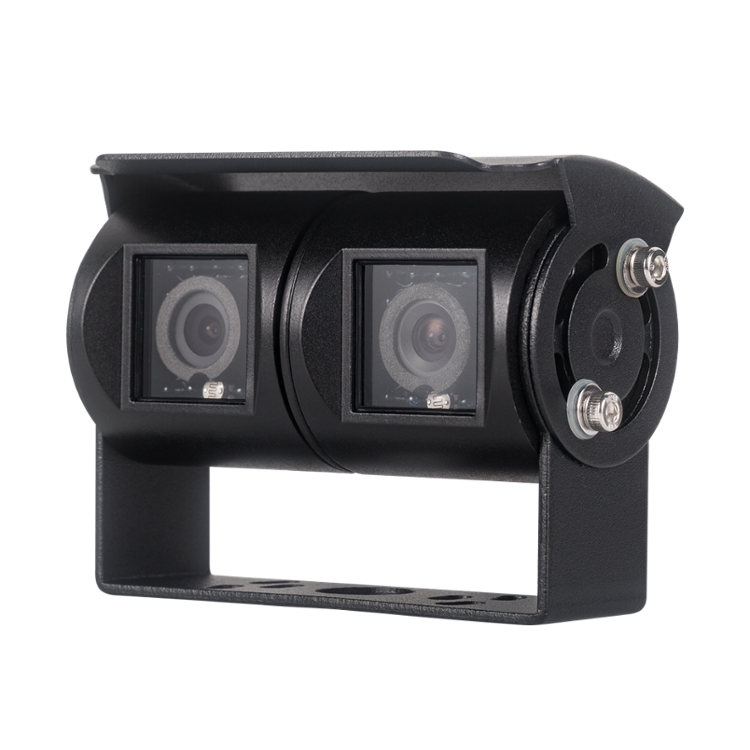 Twin camera Car reversing sony ccd dual lens camera special for bus/track/ forklift