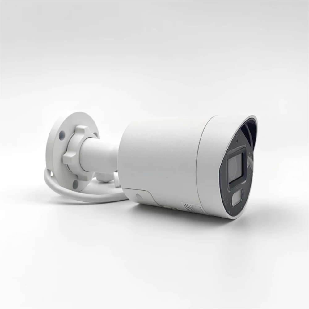 4 MP Hik-vision ColorVu Strobe Light and Audible Warning Fixed Mini Bullet Network Camera DS-2CD2047G2-LU/SL