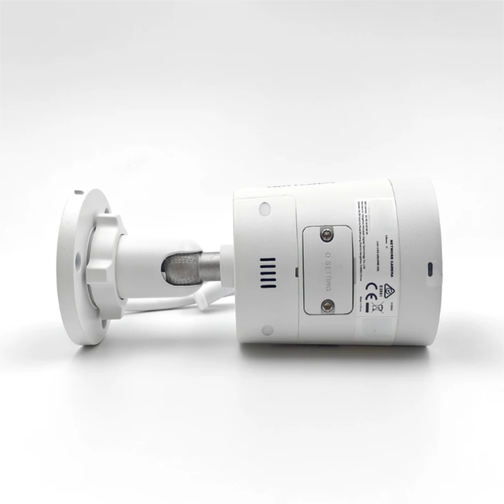 4 MP Hik-vision ColorVu Strobe Light and Audible Warning Fixed Mini Bullet Network Camera DS-2CD2047G2-LU/SL