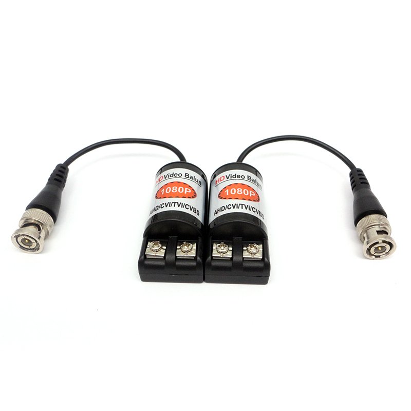 LLT-1080P Single Port HD Analog Video Passive UTP Balun HD-CVI/TVI/CVBS 720P 1080P balum for cctv camera