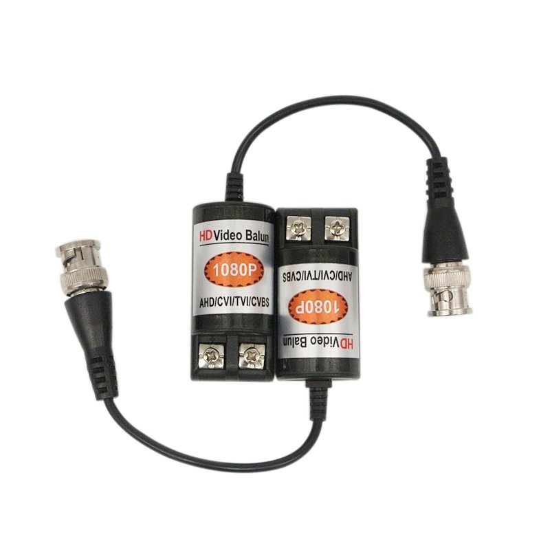 LLT-1080P Single Port HD Analog Video Passive UTP Balun HD-CVI/TVI/CVBS 720P 1080P balum for cctv camera