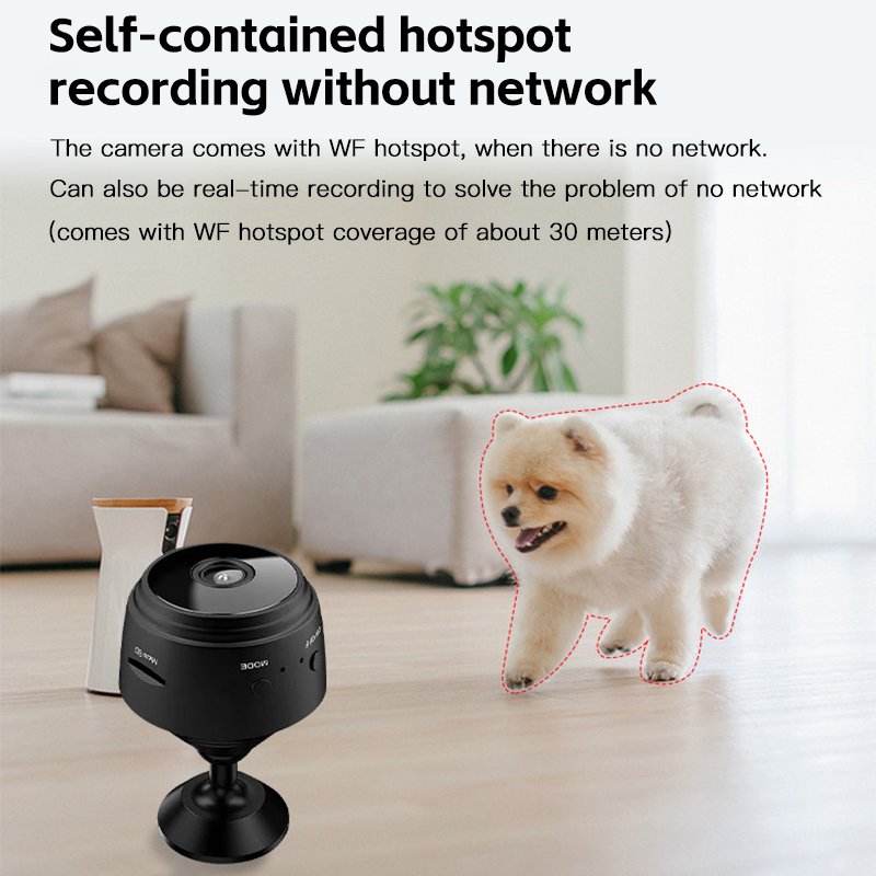 A9 Mini Camera Wireless WiFi 1080P MINI IP Camera Security Remote Control Surveillance Night Mobile Camera for Indoor Outdoor