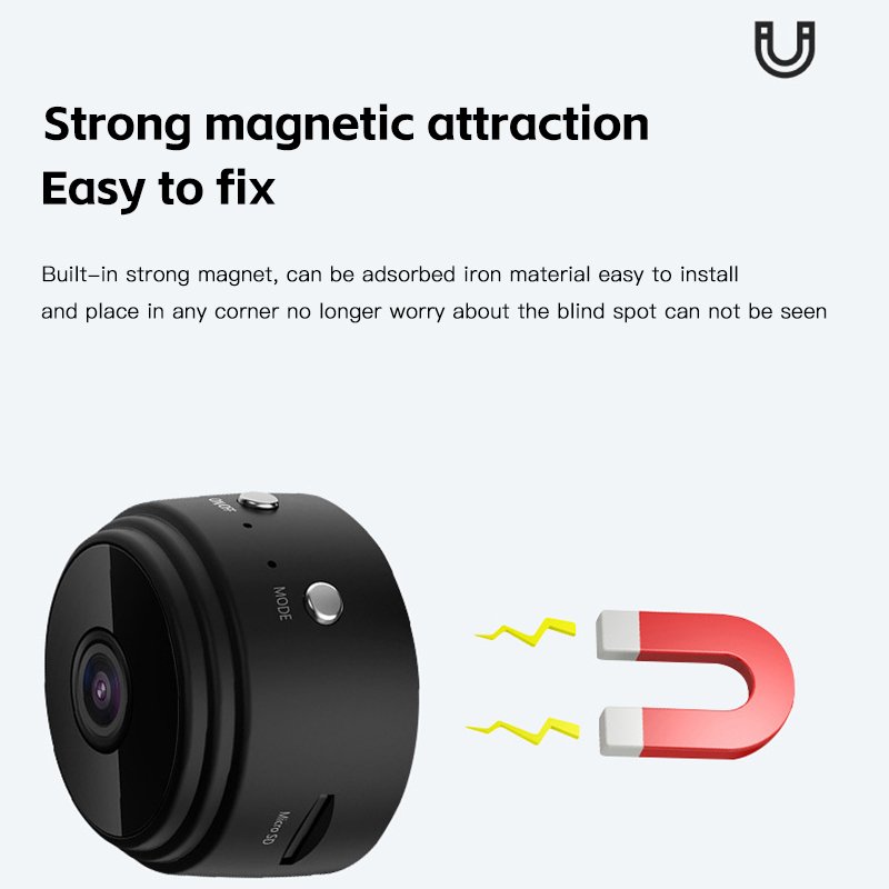 A9 Mini Camera Wireless WiFi 1080P MINI IP Camera Security Remote Control Surveillance Night Mobile Camera for Indoor Outdoor