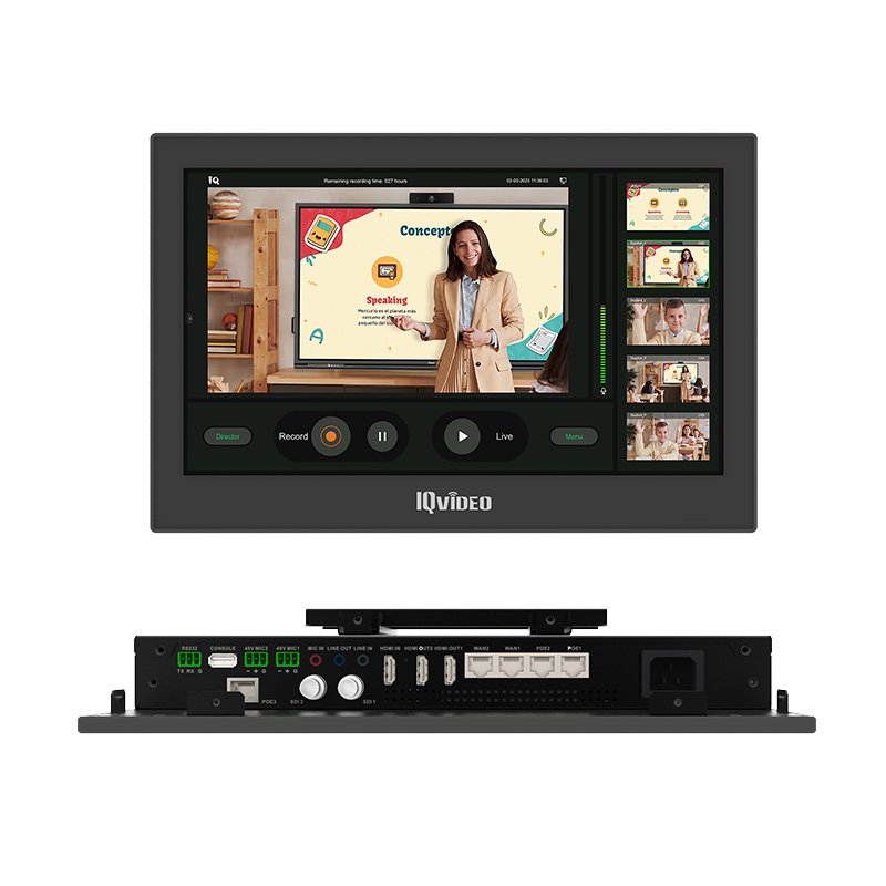 4K PTZ Conference Room Camera System Lecture Capture System Smart Classroom Recording Sound System