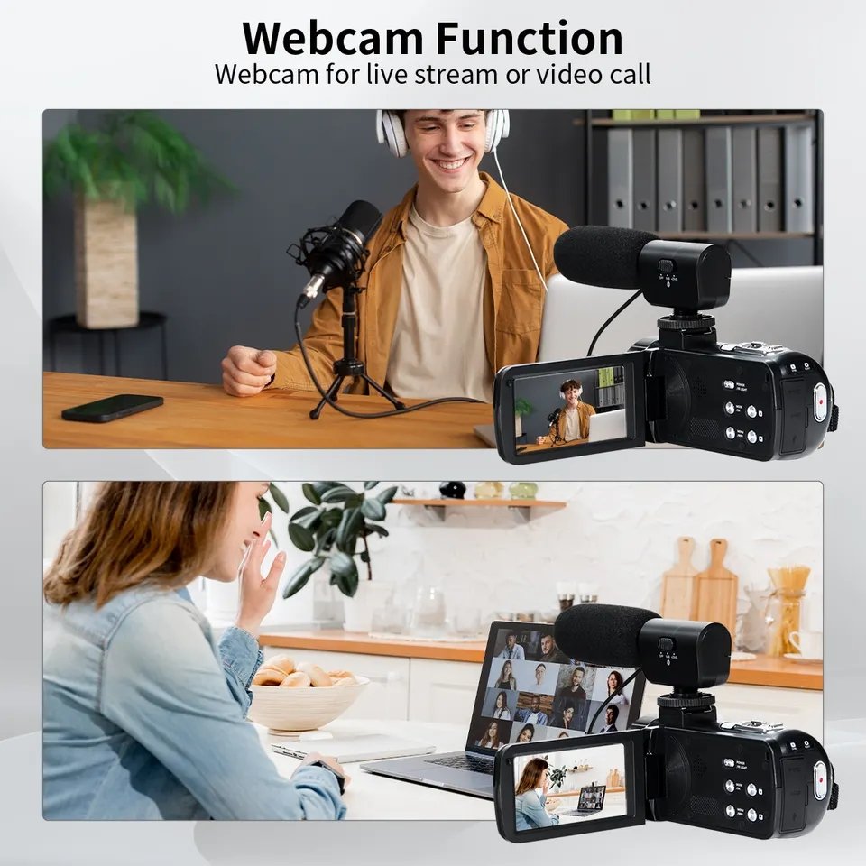 Mini Handy Professional Camera 4K Digital Camcorder Video Cameras
