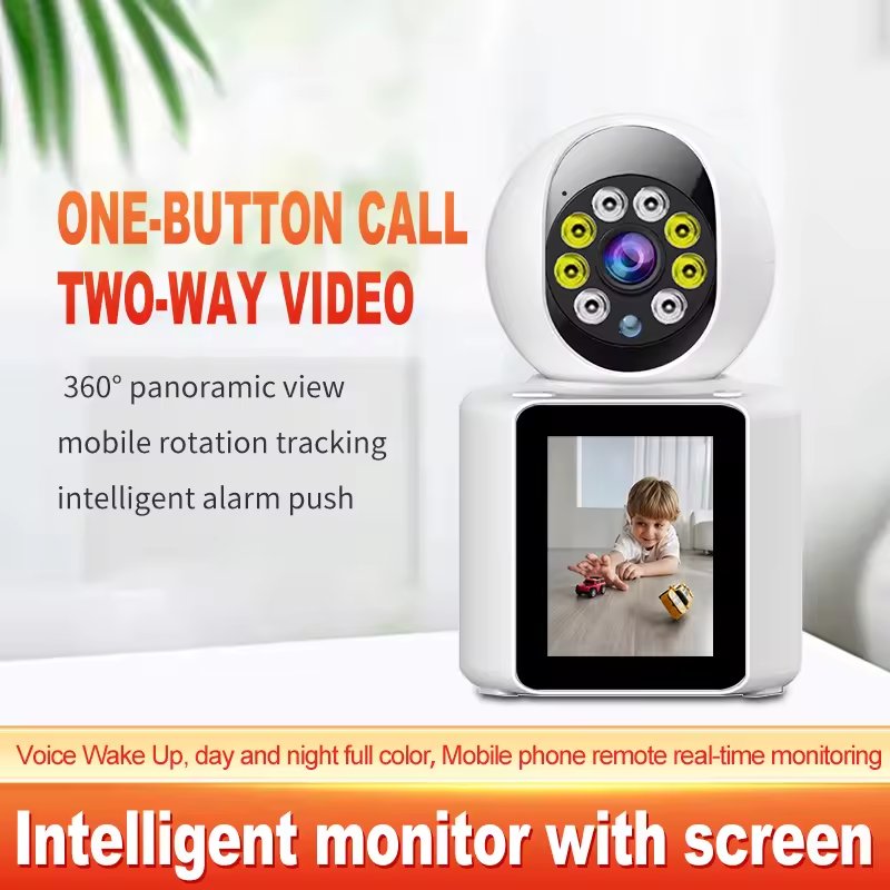 Home Smart Camera Human Tracking IP Cloud 360 panoramic PTZ Camera Elderly Safety Abnormal Alarm Wifi video call Camera
