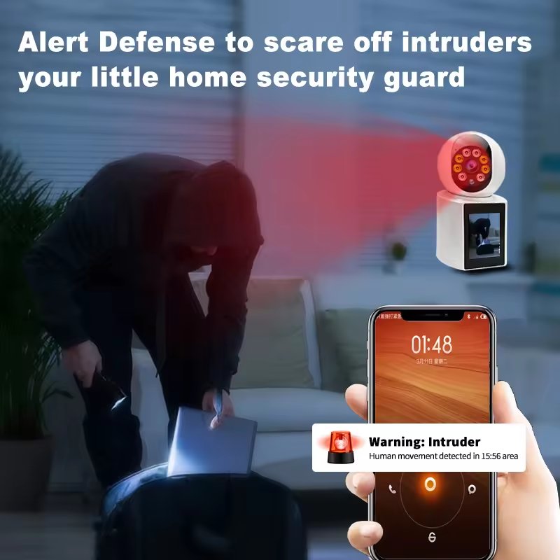 Home Smart Camera Human Tracking IP Cloud 360 panoramic PTZ Camera Elderly Safety Abnormal Alarm Wifi video call Camera