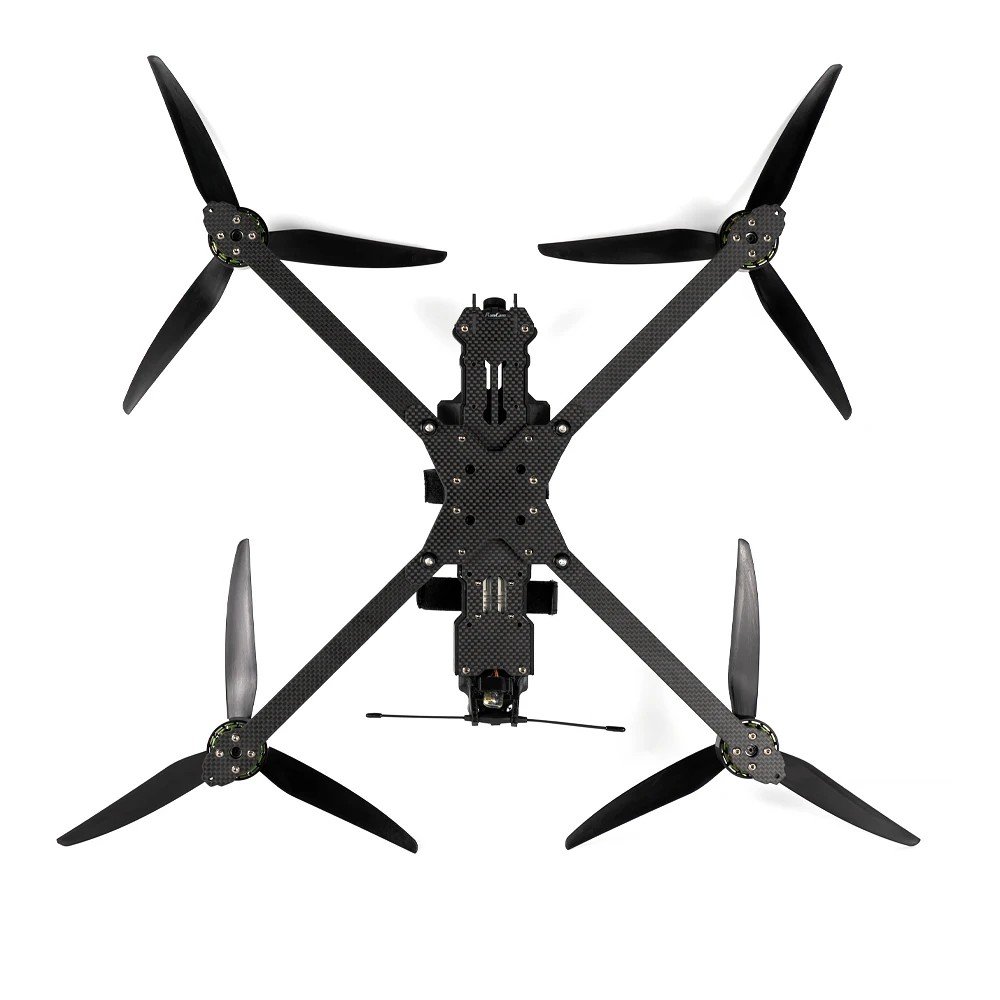 PUSHI Manta 10 X Lite 10inch FPV BNF Long Range Heavy Payload Cinematic Drone Analog 1.2G 1.3G 5.8G VTX LINK HD DJ1 O3