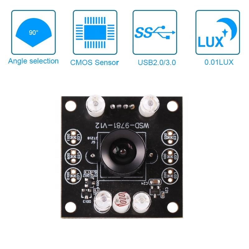 High Speed Scan USB Camera Module CMOS Sensor Global Shutter HD 720P UVC USB2.0 Camera Module