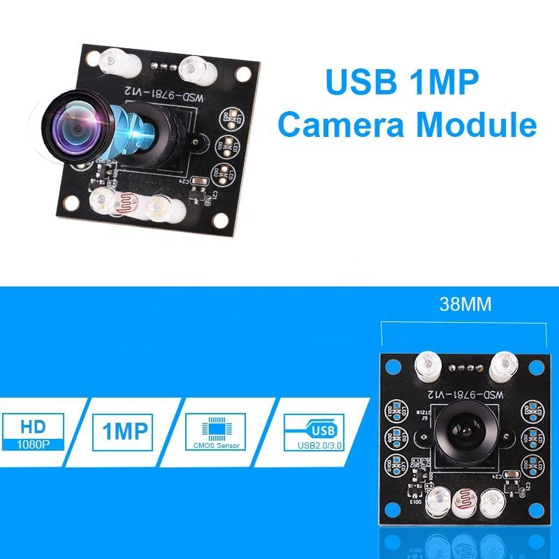 High Speed Scan USB Camera Module CMOS Sensor Global Shutter HD 720P UVC USB2.0 Camera Module