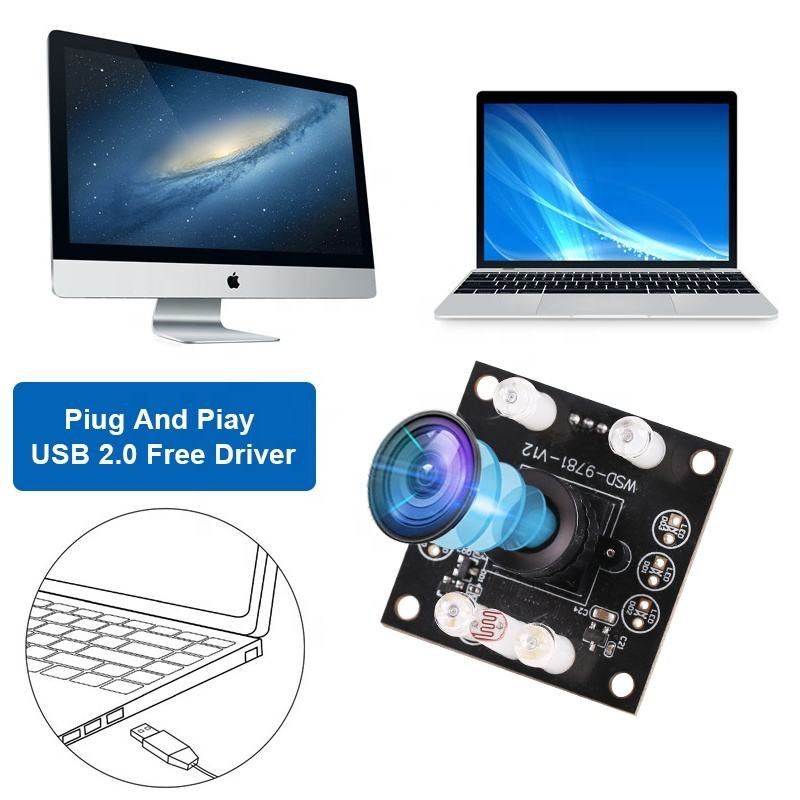 High Speed Scan USB Camera Module CMOS Sensor Global Shutter HD 720P UVC USB2.0 Camera Module