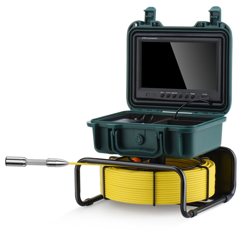 Industrial Deep Well Borescope Analog Plumbing Underwater Municipal Pipeline Endoscope CCTV Sewer Video Pipe Inspection Camera