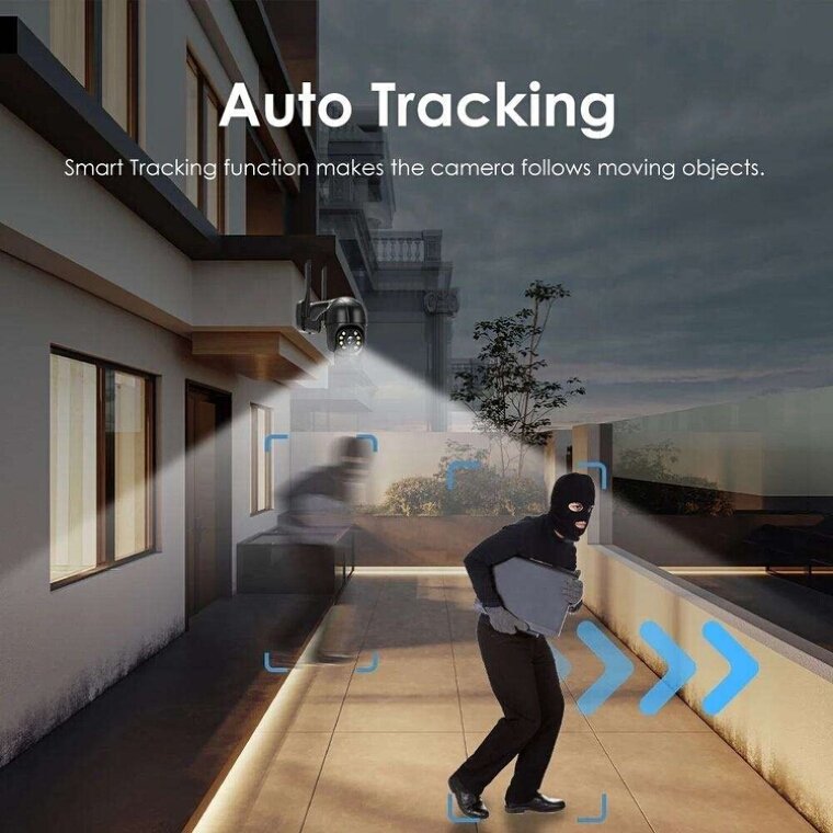 Baby Monitor Network Camera 4MP for Home Safety Outdoor Security IP Network Camera with Night Vision and Motion Detection