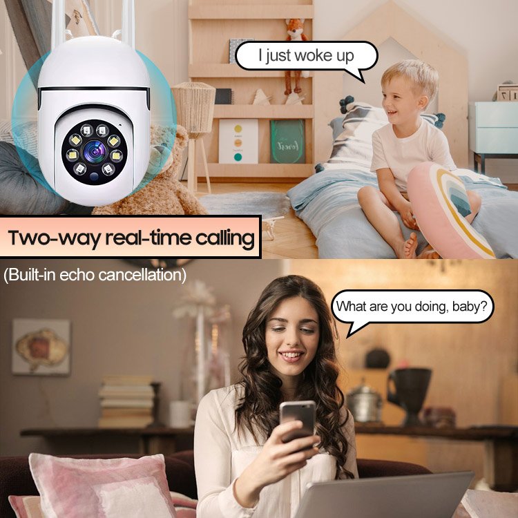 LEVOFAST YFY5 Model Real Factory price 2.4Ghz WiFi Support Two-way voice 1080P 2MP Dome Camera CCTV Mini Network Camera