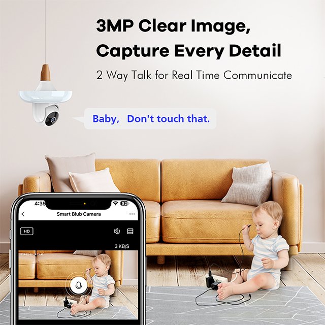Tuya N20 Network Camera 5MP 5G Wifi Full Color Night Vision IP Camera Human Tracking for Surveillance Security Video