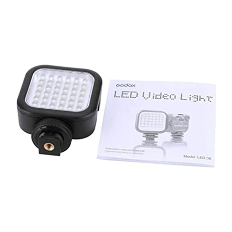 Godox Professional Led36 5500k - 6500k Mini Camera Led Lighting Slr Led36 Video Light Outdoor Photo Light For Dslr Camera