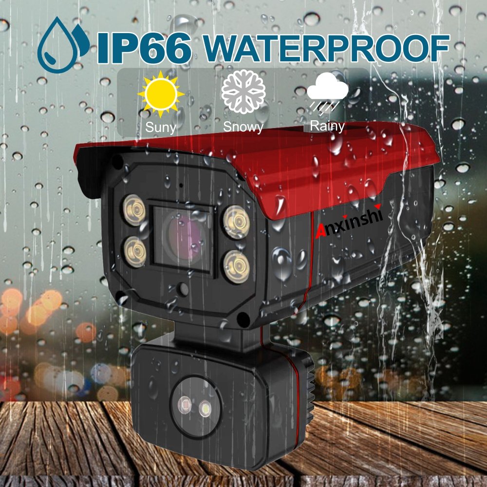 5MP IR AIFIRE SENSING NETWORK CAMERA Security Camera With Two-Way Talk Smart Fire Outdoor Security Camera