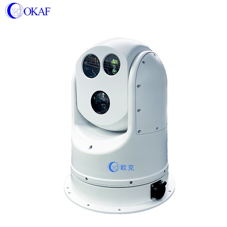 Night Vision 500m-1500M Laser Thermal Image 8MP 50X option zoom Ptz marine network Camera